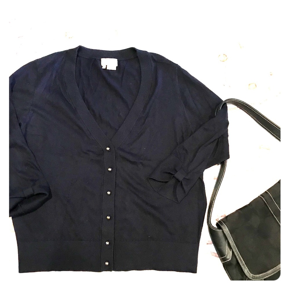 Kate spade cardigan navy